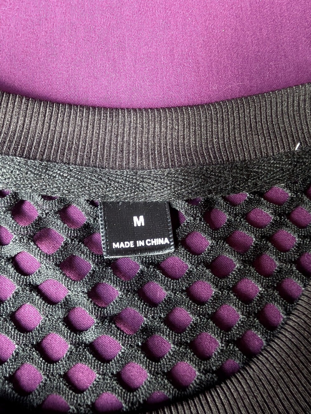 Black Fishnet Tank Top - Picture 4 of 7